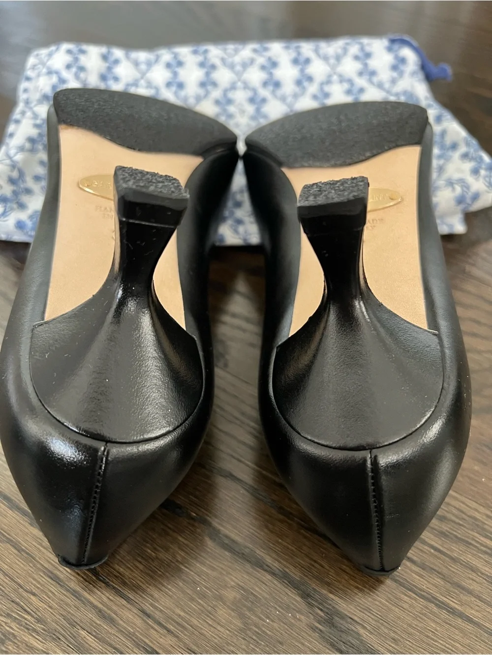 [Never Worn] Sarah Flint Perfect Kitten Pump 50 in Black Calf Sz US 7 (IT37)